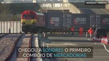 Primeiro comboio de carga direto a fazer a viagem China-Reino Unido