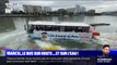 Une visite de Paris à bord d'un bus amphibie qui peut plonger dans la Seine