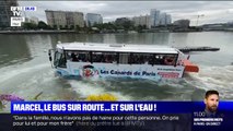 Une visite de Paris à bord d'un bus amphibie qui peut plonger dans la Seine