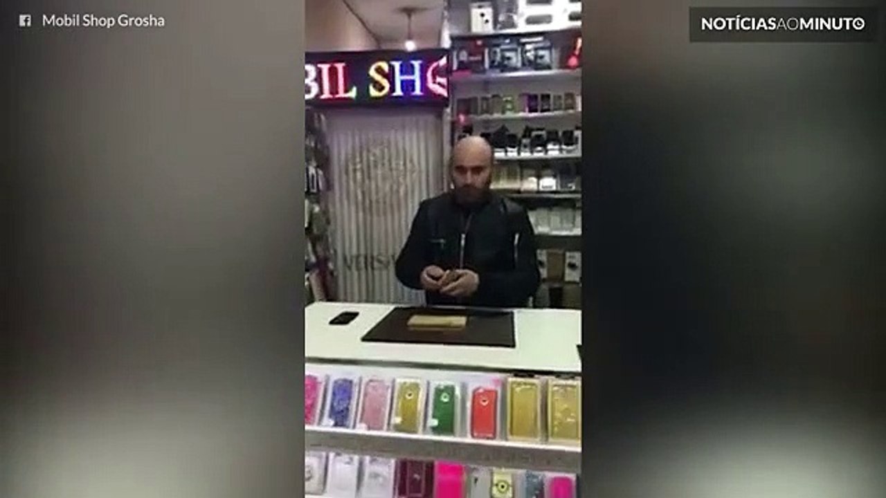 Uma capa de telemóvel super resistente!