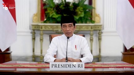 Sambut Tahun Baru Islam 1443 H, Jokowi: Patuh Prokes Cerminan Semangat Hijrah