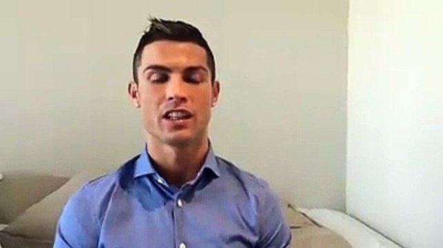 Ronaldo envia sentida mensagem de apoio a crianças da Síria