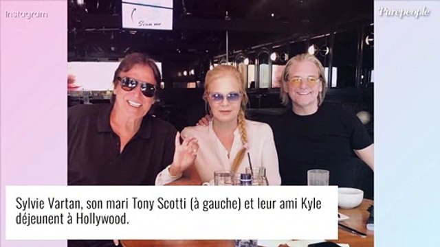 Sylvie Vartan et son discret mari Tony Scotti en terrasse : rare photo du couple à Hollywood