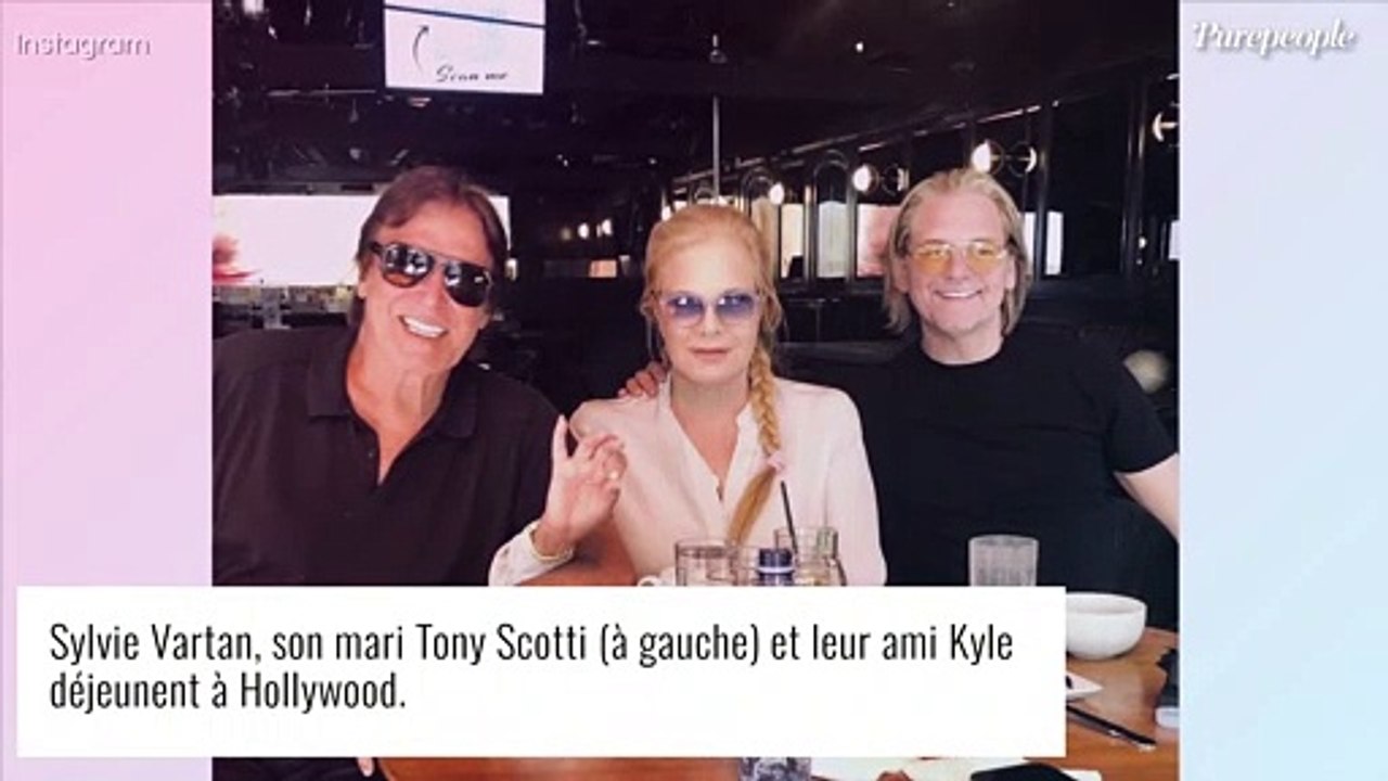 Sylvie Vartan et son discret mari Tony Scotti en terrasse : rare photo du couple à Hollywood