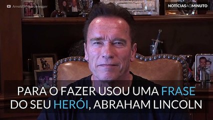 Arnold Schwarzenegger tenta unir América