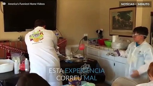 As experiências científicas podem acabar em incêndio