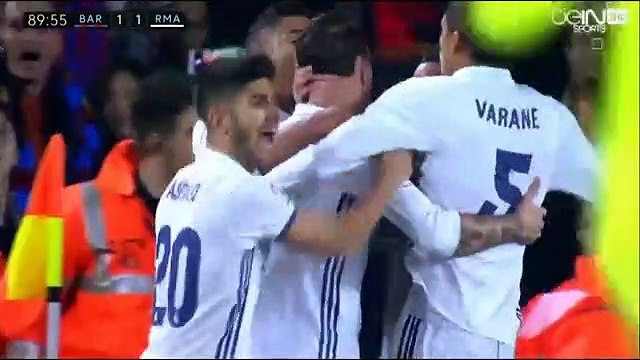 Sergio Ramos voltou a fazer das suas e assim gelou Camp Nou