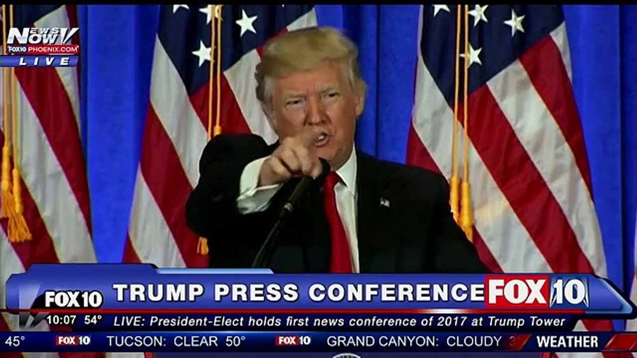 "Vocês são notícias falsas". O momento em que Trump ignorou a CNN