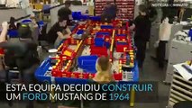 Ford Mustang feito com 200 mil Legos