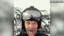 Neil Patrick Harris está de férias na neve
