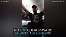 Fã de Donald Trump insulta passageiros de voo