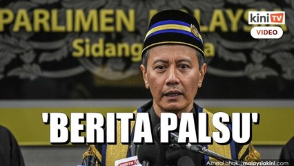 Speaker nafi keluar surat beritahu PM hilang majoriti