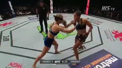 UFC: Amanda Nunes despacha Ronda Rousey em 48 segundos