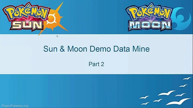 Pokémon Sun & Mon - Descobertas da demonstração 1
