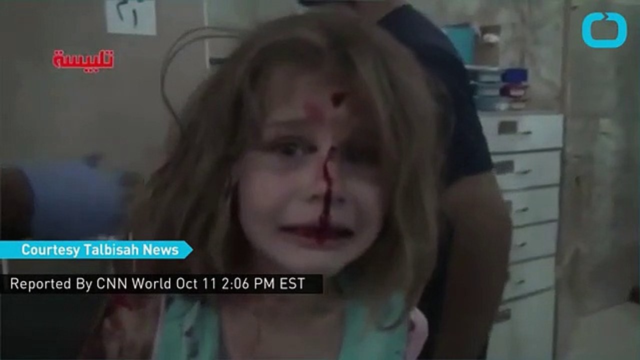 Menina de 8 anos é o novo rosto das vítimas da guerra na Síria