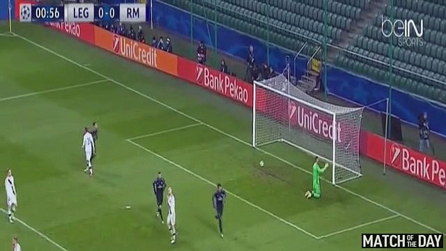 Golo de Gareth Bale ao Légia