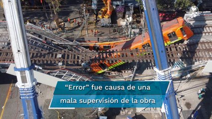 Mala supervisión de obra, causa de colapso en L12: señala fiscalía