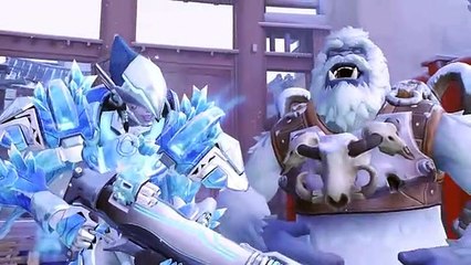 O espírito natalício já invadiu 'Overwatch'