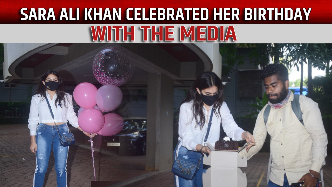 Here's how Sara Ali Khan celebrated her birthday with the media