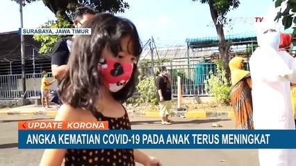 Data DP3AK Tunjukan 125 Anak di Jawa Timur Meninggal Akibat Covid-19