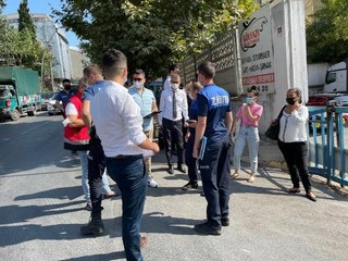 BAHÇELİEVLER'DE İŞ YERLERİNDE KAÇAK GÖÇMEN DENETİMİ