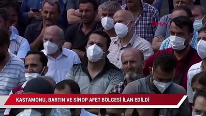 Descargar video: Erdoğan, Kastamonu, Sinop ve Bartın'ı afet bölgesi ilan edildiğini duyurdu