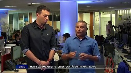 Jornalistas emocionam-se em direto ao anunciar morte de Carlos Alberto