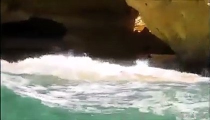 Turista resgatado em gruta numa praia do Algarve
