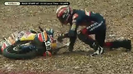 Estoril Grand Prix 125cc (2010) FULL RACE - Marquez Famous Comeback