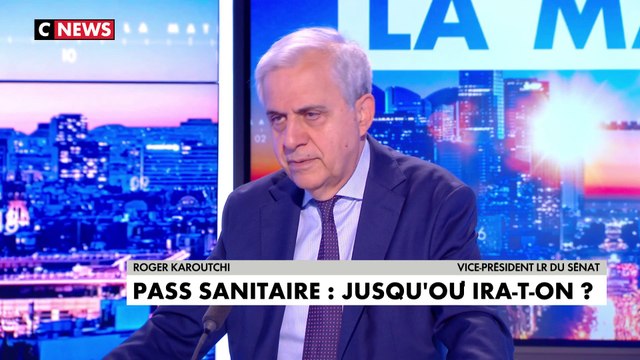 Roger Karoutchi : «Le pass sanitaire ne doit pas dépasser le 15 novembre»