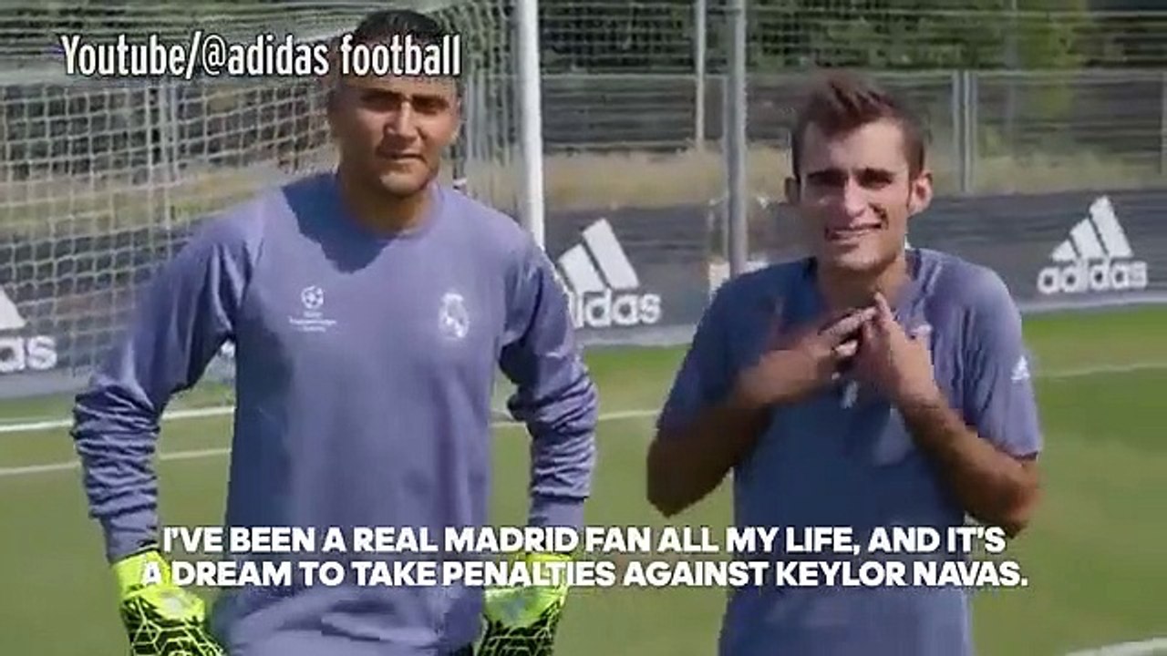 Keylor Navas vendado