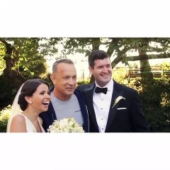 Lembra-se de Tom Hanks ter invadido um casamento? Agora já há vídeo