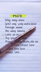 mapa lyrics