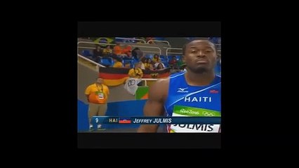 Jeff Julmis cai nas barreiras