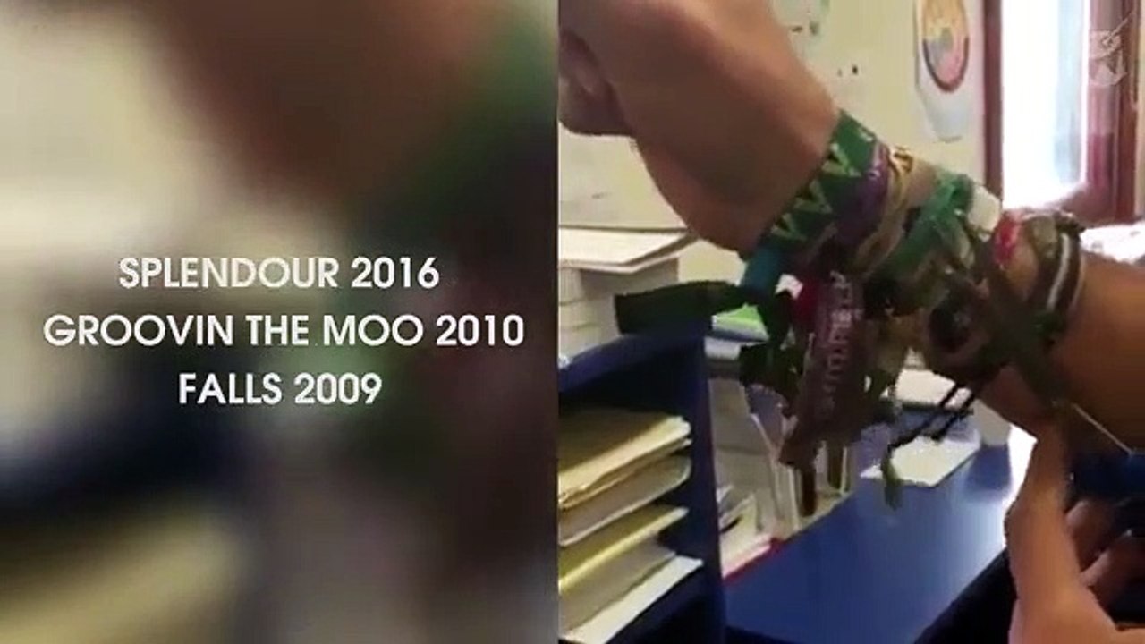 Pulseiras dos festivais de verão