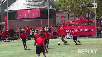 Colegas de Renato Sanches contra 40 crianças. Quem saiu vencedor?