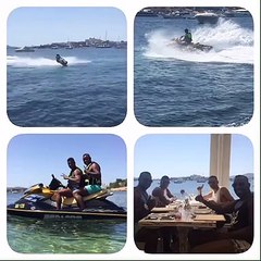 Os últimos momentos das férias de Nani