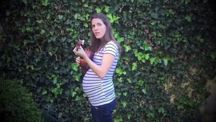 "Comecei este vídeo aos 3 meses de gravidez e terminei ontem"