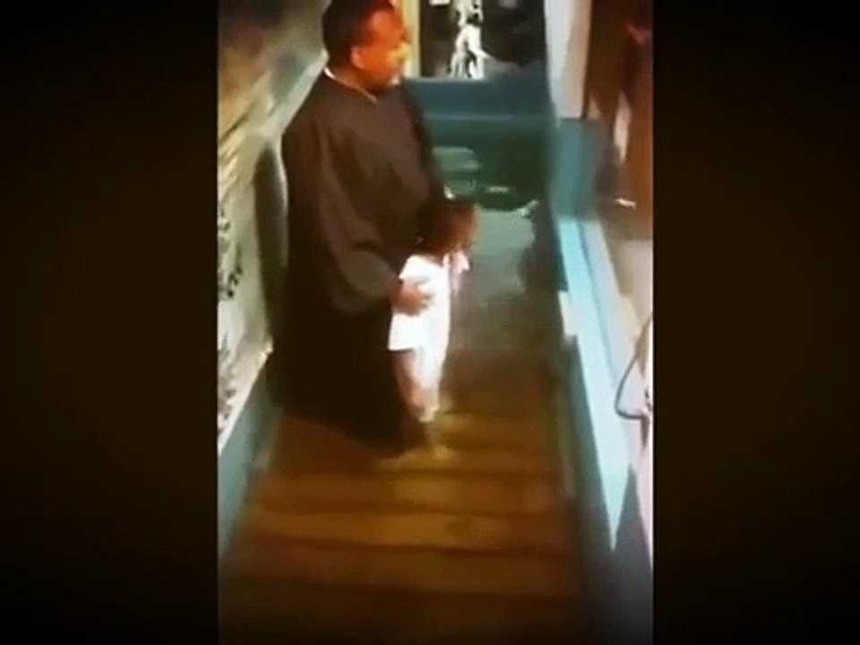 Um batismo fora do normal