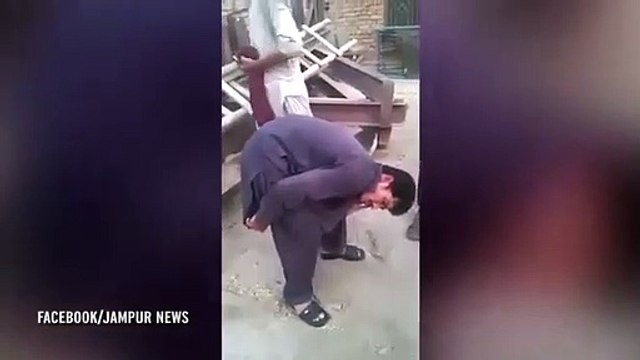 Entrou numa terra que não era sua. E foi castigado com um sapato