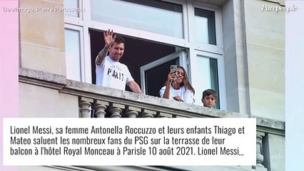 Lionel Messi : Première journée folle à Paris avec femme et enfants