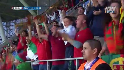 E assim foi o primeiro golo de Portugal no Euro'2016