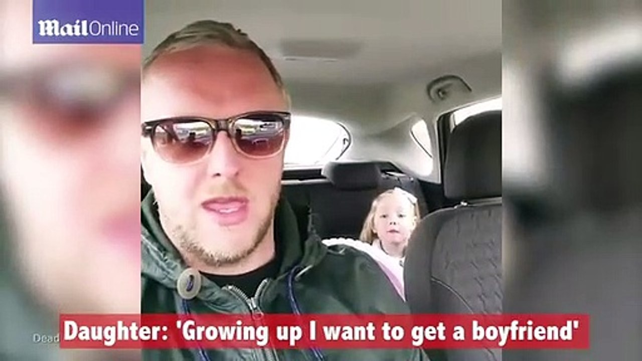 Aos quatro anos quer um namorado. Discussão com o pai é hilariante