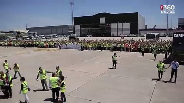 O outro lado da chegada dos nossos heróis