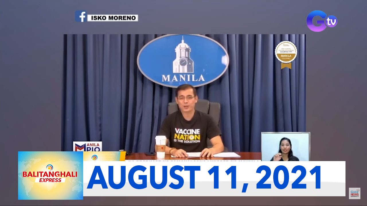 Balitanghali Express: August 11, 2021 [HD]