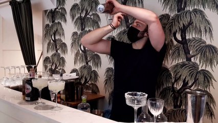 Impressive mixology from Ben Collins at the launch of Bayside Social by Kenny Tutt