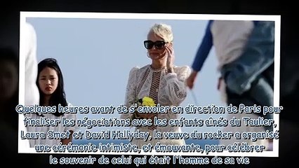 L'hommage de Laeticia à Johnny Hallyday pour son anniversaire VIDEO