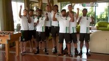 De uma geração para geração: Jovens do Sporting retribuem gesto a Portugal