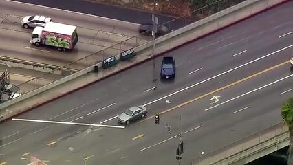 A perseguição mais bizarra de Los Angeles teve direito a selfies