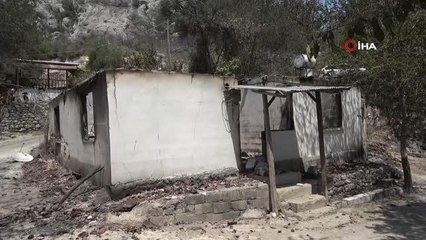 Osmaniye'deki orman yangınında yanan evlerin yapımına başlanacak